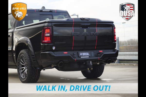 Dodge Ram | 1500 | Laramie | Premium Night | 3.0L I6 Hurricane | 4X4 | BPM-VRIJ | BPM-VRIJ | Niveau regeling | Passenger Display | Getoonde accessoires zijn verkrijgbaar tegen meerprijs