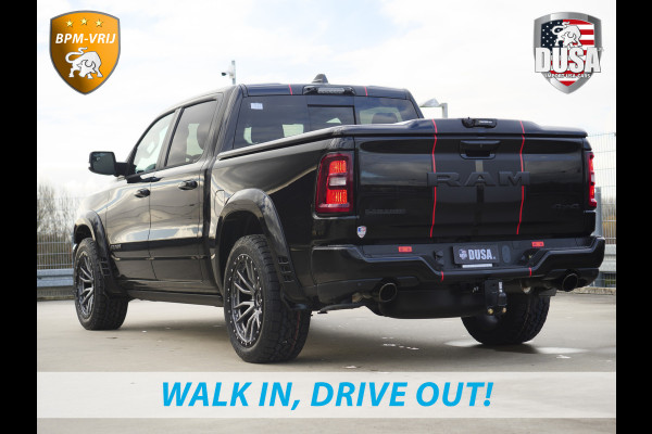 Dodge Ram | 1500 | Laramie | Premium Night | 3.0L I6 Hurricane | 4X4 | BPM-VRIJ | BPM-VRIJ | Niveau regeling | Passenger Display | Getoonde accessoires zijn verkrijgbaar tegen meerprijs