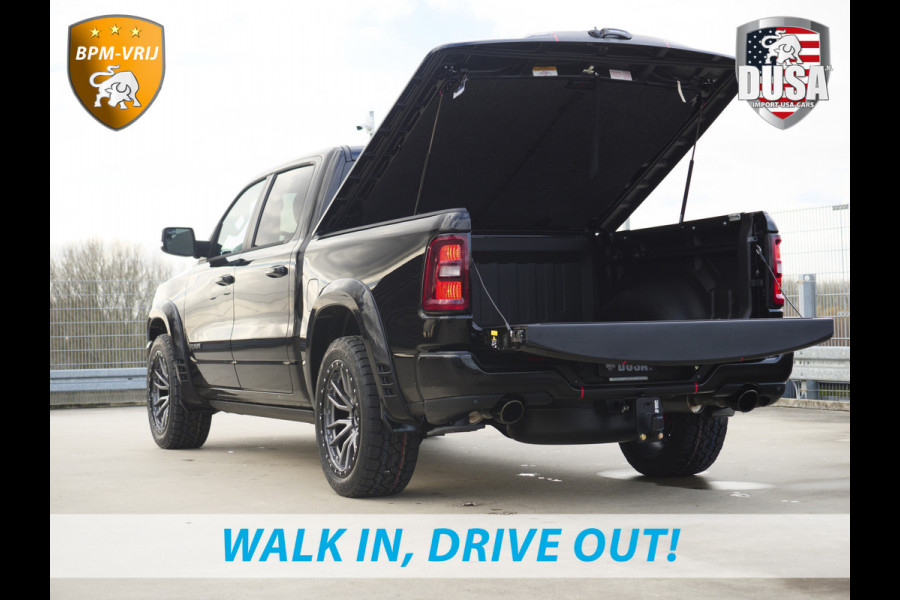 Dodge Ram | 1500 | Laramie | Premium Night | 3.0L I6 Hurricane | 4X4 | BPM-VRIJ | BPM-VRIJ | Niveau regeling | Passenger Display | Getoonde accessoires zijn verkrijgbaar tegen meerprijs