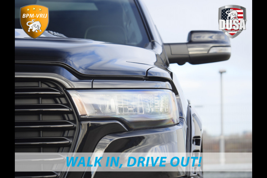 Dodge Ram | 1500 | Laramie | Premium Night | 3.0L I6 Hurricane | 4X4 | BPM-VRIJ | BPM-VRIJ | Niveau regeling | Passenger Display | Getoonde accessoires zijn verkrijgbaar tegen meerprijs