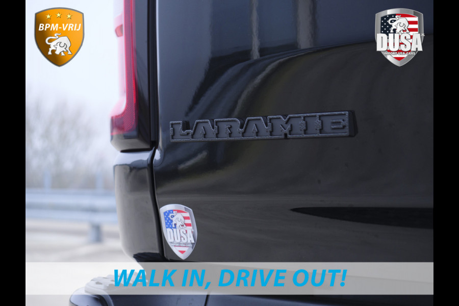 Dodge Ram | 1500 | Laramie | Premium Night | 3.0L I6 Hurricane | 4X4 | BPM-VRIJ | BPM-VRIJ | Niveau regeling | Passenger Display | Getoonde accessoires zijn verkrijgbaar tegen meerprijs