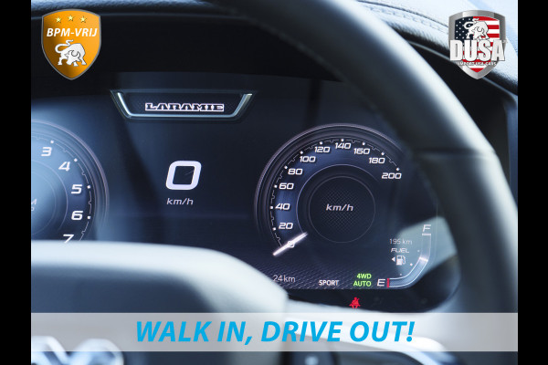 Dodge Ram | 1500 | Laramie | Premium Night | 3.0L I6 Hurricane | 4X4 | BPM-VRIJ | BPM-VRIJ | Niveau regeling | Passenger Display | Getoonde accessoires zijn verkrijgbaar tegen meerprijs
