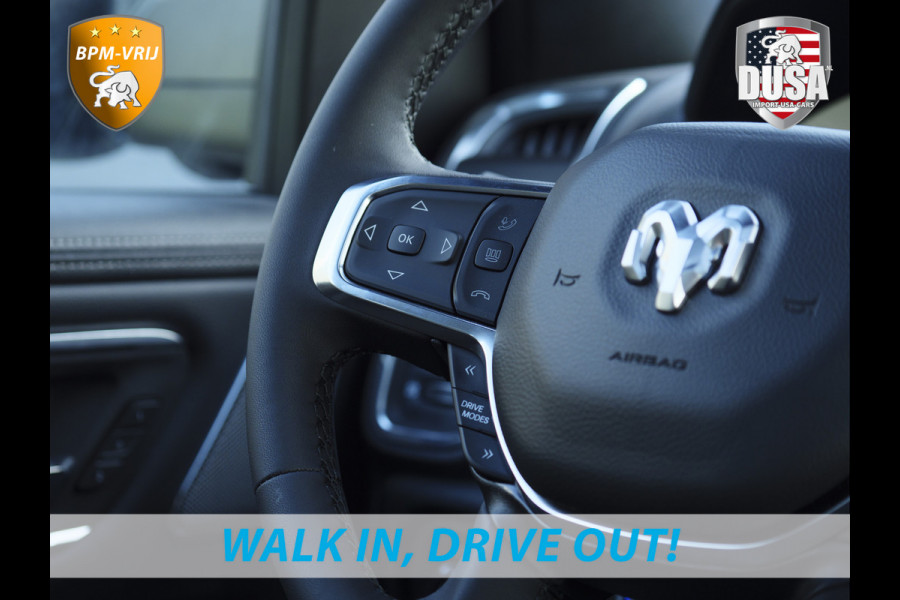 Dodge Ram | 1500 | Laramie | Premium Night | 3.0L I6 Hurricane | 4X4 | BPM-VRIJ | BPM-VRIJ | Niveau regeling | Passenger Display | Getoonde accessoires zijn verkrijgbaar tegen meerprijs