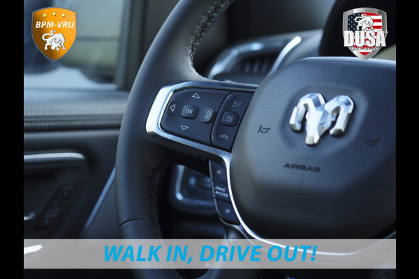 Dodge Ram | 1500 | Laramie | Premium Night | 3.0L I6 Hurricane | 4X4 | BPM-VRIJ | BPM-VRIJ | Niveau regeling | Passenger Display | Getoonde accessoires zijn verkrijgbaar tegen meerprijs