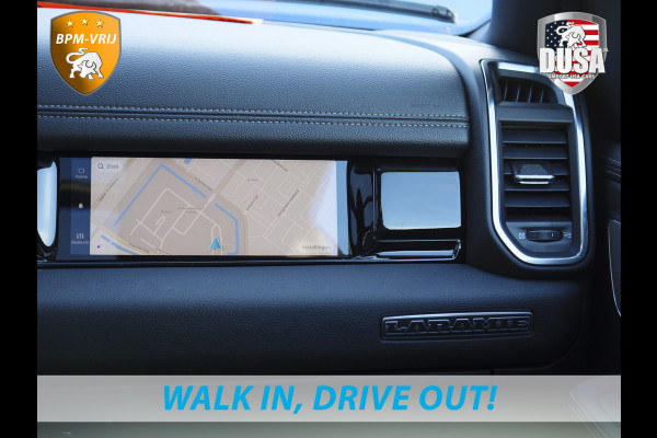 Dodge Ram | 1500 | Laramie | Premium Night | 3.0L I6 Hurricane | 4X4 | BPM-VRIJ | BPM-VRIJ | Niveau regeling | Passenger Display | Getoonde accessoires zijn verkrijgbaar tegen meerprijs