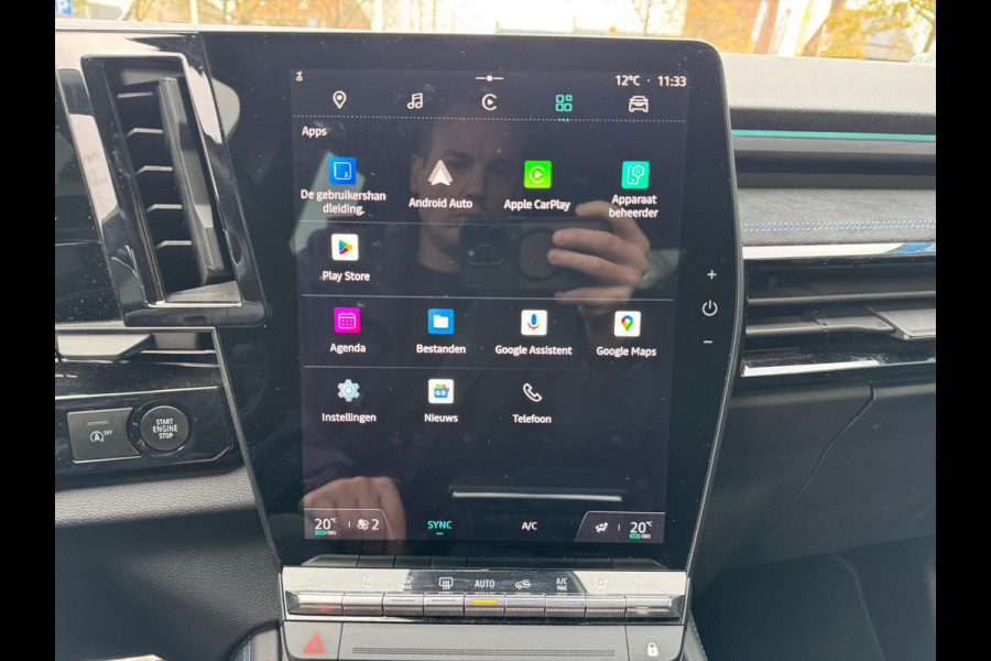 Renault Austral TCe 160 EDC mild hybrid techno esprit Alpine Mat grijs / Trekhaak afn. / 1.800 KG Trekg. / 360 Camera / E. Aklep