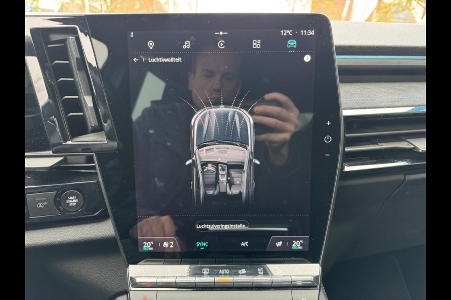 Renault Austral TCe 160 EDC mild hybrid techno esprit Alpine Mat grijs / Trekhaak afn. / 1.800 KG Trekg. / 360 Camera / E. Aklep