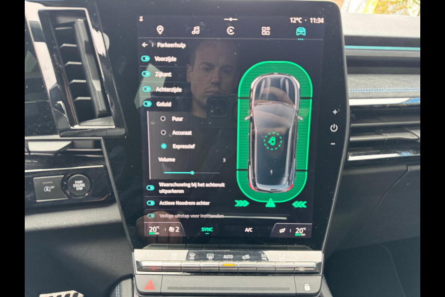 Renault Austral TCe 160 EDC mild hybrid techno esprit Alpine Mat grijs / Trekhaak afn. / 1.800 KG Trekg. / 360 Camera / E. Aklep