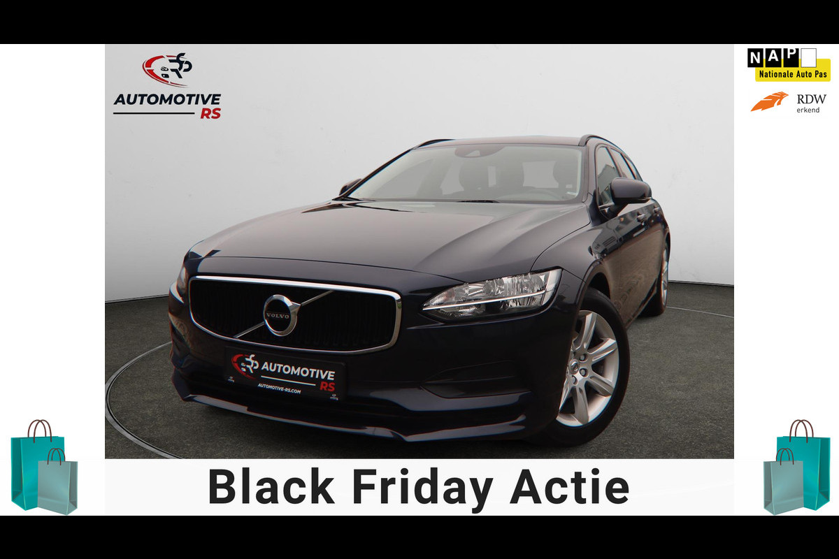Volvo V90 2.0 D3 Kinetic|Navi Parkpilot Nap Trekhaak Cruise Control Lane Assist ACC Virtual Cockpit