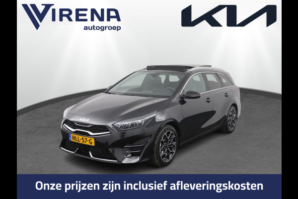 Kia Ceed Sportswagon 1.5 T-GDi GT-Line Automaat - Kantel/schuifdak - Navigatie - Adaptive Cruisecontrol - Achteruitrijcamera - Parkeersensoren - - Fabrieksgarantie tot 04-2032 of 150.000 km