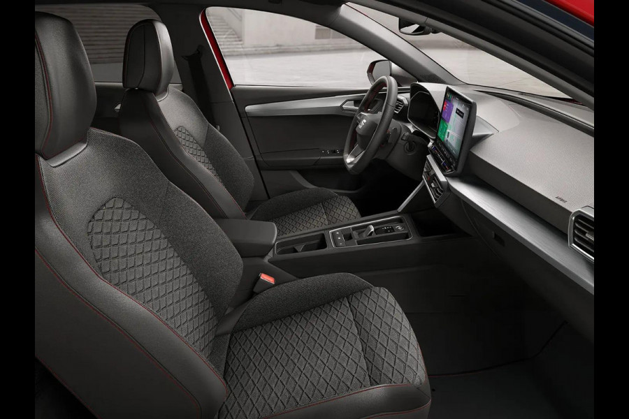 Seat Leon Sportstourer 1.5 TSI e-Hybrid FR Business | Black Pack | Technology Pack | Trekhaak zwenkbaar (elektr. ontgrendeling) | C2K - Velgen 'Black Pack', 18 inch