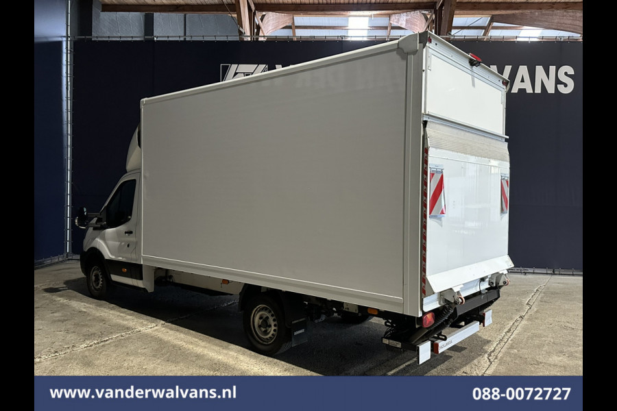 Ford Transit 2.0 TDCI 130pk Bakwagen 221cm hoog Laadklep Euro6 Airco | 3-Zits | Camera | 1020kg laadvermogen Verwarmde voorruit, Bijrijdersbank