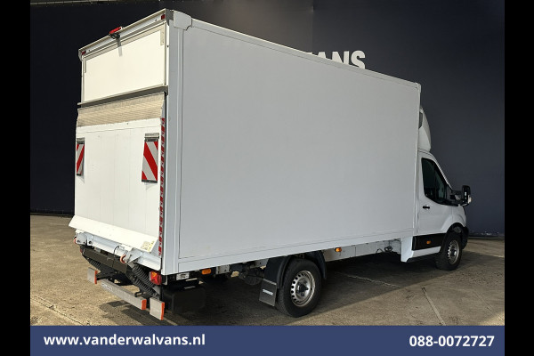 Ford Transit 2.0 TDCI 130pk Bakwagen 221cm hoog Laadklep Euro6 Airco | 3-Zits | Camera | 1020kg laadvermogen Verwarmde voorruit, Bijrijdersbank
