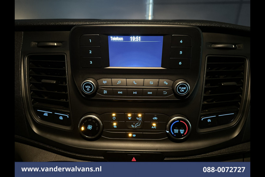 Ford Transit 2.0 TDCI 130pk Bakwagen 221cm hoog Laadklep Euro6 Airco | 3-Zits | Camera | 1020kg laadvermogen Verwarmde voorruit, Bijrijdersbank