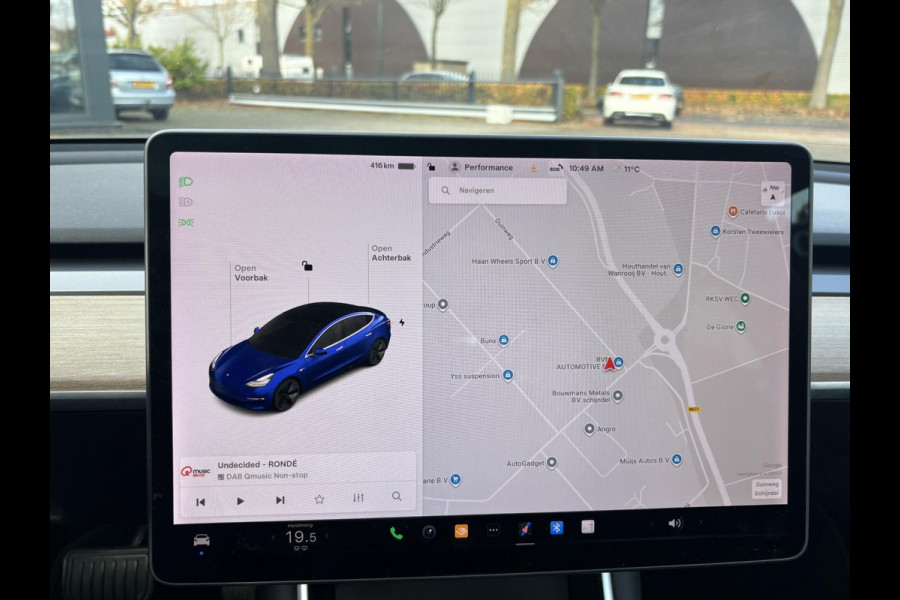 Tesla Model 3 Long Range AWD 75 kWh AFNEEMBARE TREKHAAK | 750KG TREKGEWICHT | ORIGNEEL NL AUTO | RIJKLAAR MET 12 MND BOVAG GARANTIE |