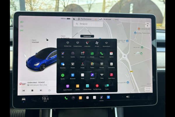 Tesla Model 3 Long Range AWD 75 kWh AFNEEMBARE TREKHAAK | 750KG TREKGEWICHT | ORIGNEEL NL AUTO | RIJKLAAR MET 12 MND BOVAG GARANTIE |