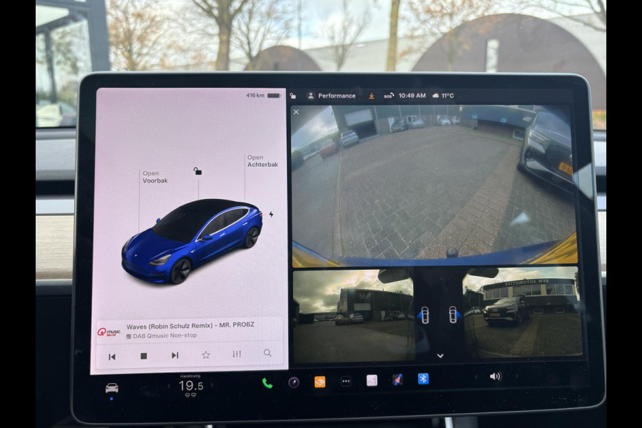 Tesla Model 3 Long Range AWD 75 kWh AFNEEMBARE TREKHAAK | 750KG TREKGEWICHT | ORIGNEEL NL AUTO | RIJKLAAR MET 12 MND BOVAG GARANTIE |