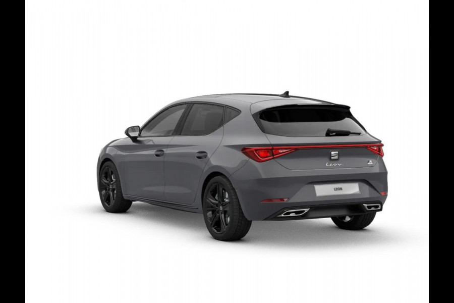 Seat Leon 1.5 TSI e-Hybrid FR Business | Graphene Grey | Black Pack | Glazen schuif-kanteldak | Safe & Driving Pack | C2K - Velgen 'Black Pack', 18 inch