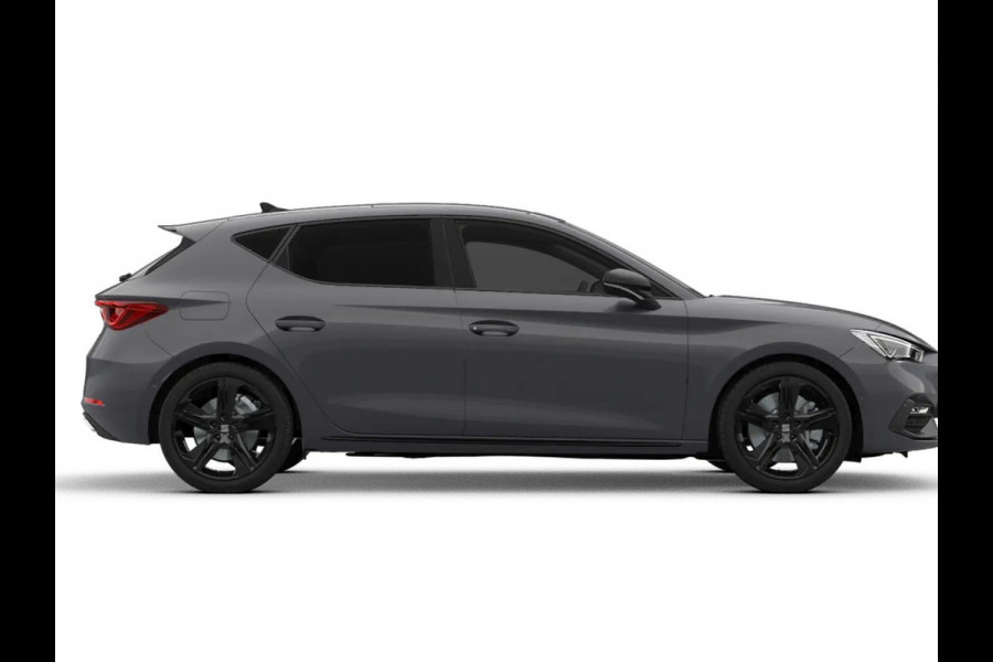 Seat Leon 1.5 TSI e-Hybrid FR Business | Graphene Grey | Black Pack | Glazen schuif-kanteldak | Safe & Driving Pack | C2K - Velgen 'Black Pack', 18 inch