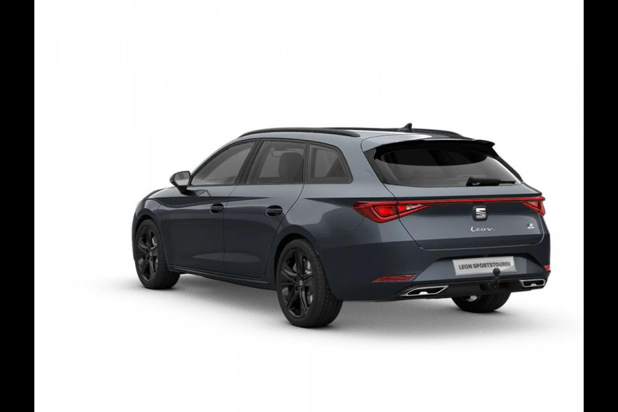 Seat Leon Sportstourer 1.5 TSI e-Hybrid FR Business | Black Pack | Safe & Driving Pack | Technology Pack | Trekhaak zwenkbaar (elektr. ontgrendeling) |  C2K - Velgen 'Black Pack', 18 inch