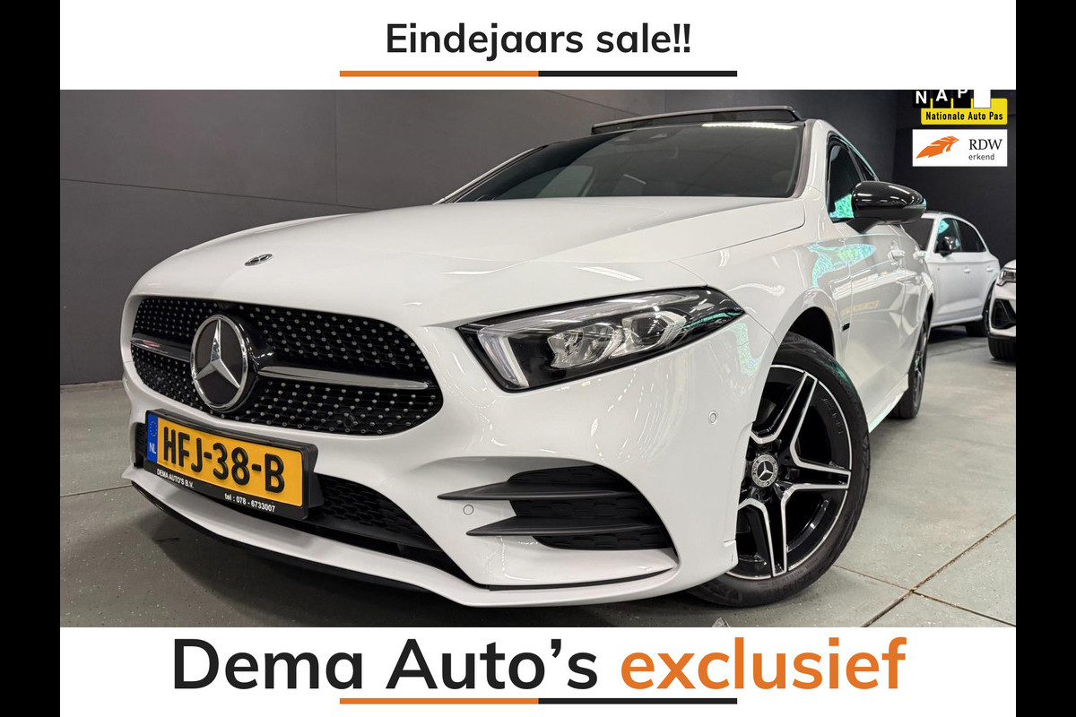 Mercedes-Benz A-Klasse 250 e AMG Limited PANO/CAM/BURMESTER/SFEERVERL/M-STOELEN///