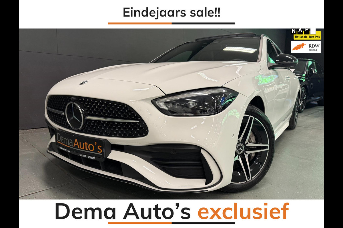 Mercedes-Benz C-Klasse Estate 300 e AMG Line PANO/BURMESTER/DAB/CAM/STOEL-M/SFEERVERL/V-COCKPIT///