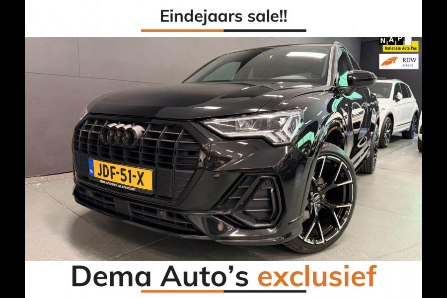 Audi Q3 35 TFSI S-LINE BLACK-LINE 20'' V-COCKPIT/NAVI/CARPLAY/DAB/ECC/PDC/CRUISE///