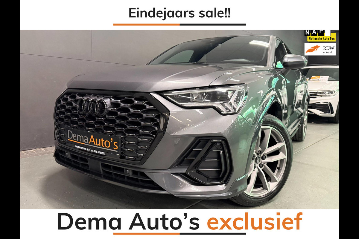 Audi Q3 Sportback 35 TFSI S-LINE BLACK-LINE V-COCKPIT/DAB/CARPLAY/M-STOEL/B&O/NAVI///