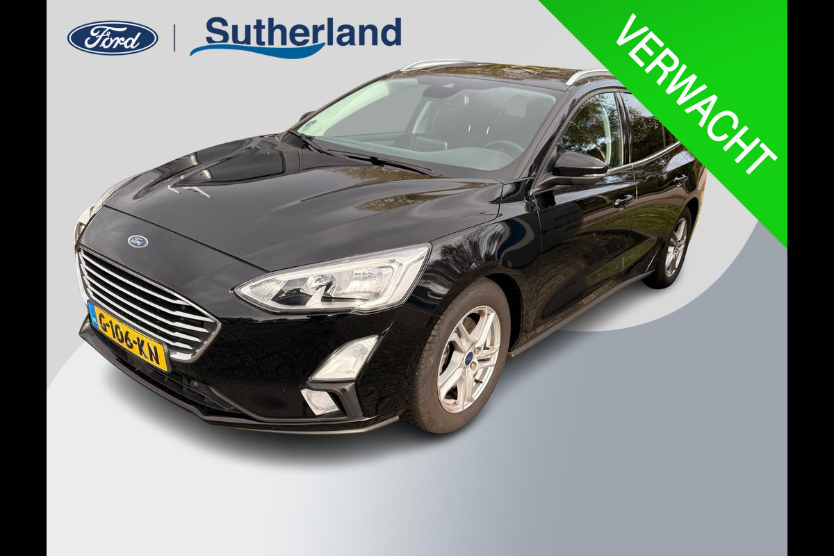 Ford FOCUS Wagon 1.0 EcoBoost Titanium Business 125pk Trekhaak | Achteruitrijcamera | Navigatie | Stoelverwarming | Carplay, Android auto | Voorruit verwarming