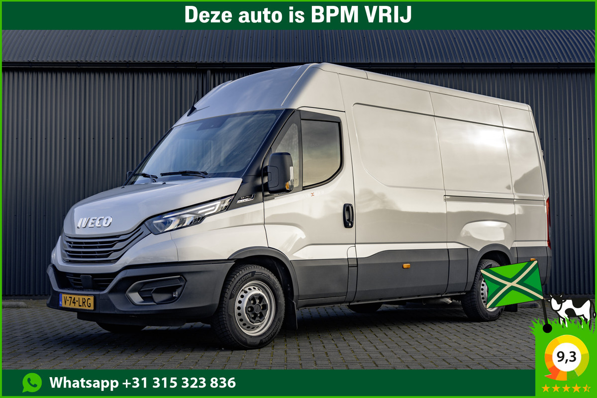 Iveco Daily 35S16V L2H2 | Automaat | Air-Pro Editie | Luchtvering | LED | Camera | Navi | PDC | 3.5T Trekgewicht | Oprijplaat | Cruise | Eur