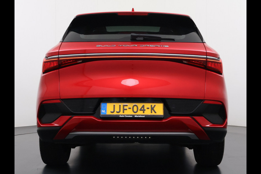 BYD ATTO 3 60kWh Design SOH 98% Pano-dak Leer+Elektr.Verst. Warmtepomp Adaptieve Cruise 360°Camera Apple Carplay Android Auto Elektr.Achter Verkeersbord detectie WiFi DAB Led Rijstrooksensor Keyless Smartphone Entry Fabrieksgarantie tot 12-12-2030/150.000km Garantie. Op de LFP Accu tot 12-12-2030/200.000km €44.000,- Nieuw!