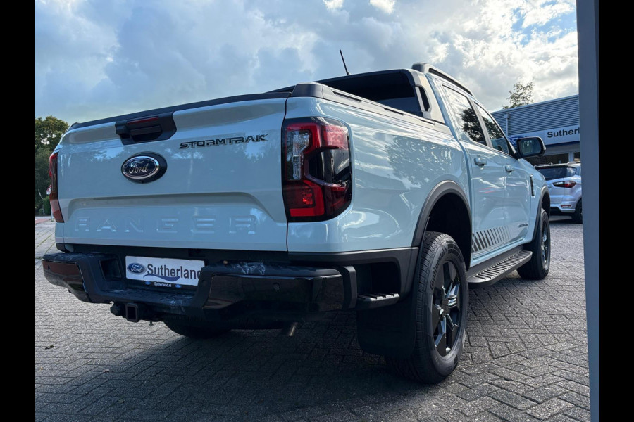 Ford Ranger 2.3 PHEV Stormtrak Double Cab ZUID | 281pk | 5 persoons! | Technology Pack Plus Trailer | Cargo Area Pack | Power Rollertop | Prijs excl. BTW incl. BPM | laadkabel mode 3 16A