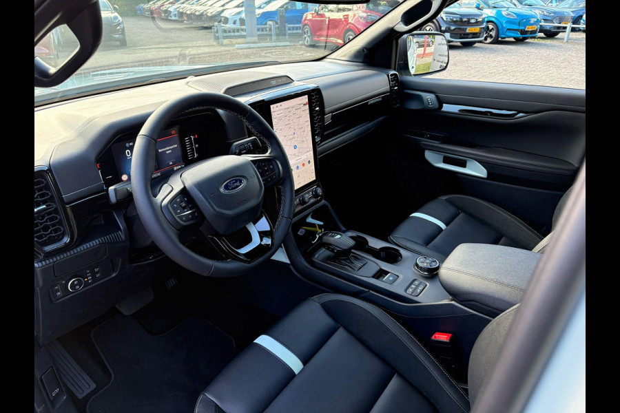Ford Ranger 2.3 PHEV Stormtrak Double Cab ZUID | 281pk | 5 persoons! | Technology Pack Plus Trailer | Cargo Area Pack | Power Rollertop | Prijs excl. BTW incl. BPM | laadkabel mode 3 16A