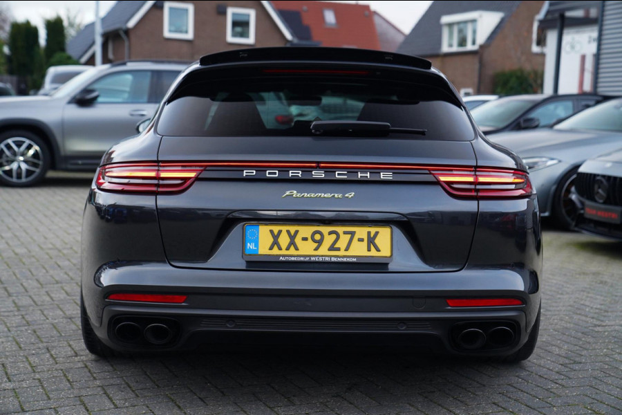 Porsche Panamera Sport Turismo 2.9 4 E-Hybrid | Sport Chrono | 21 inch | Panorama | Sport uitlaat | Luchtvering | Spoiler | LED |