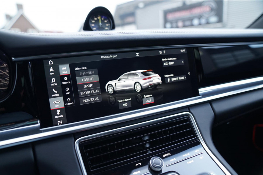 Porsche Panamera Sport Turismo 2.9 4 E-Hybrid | Sport Chrono | 21 inch | Panorama | Sport uitlaat | Luchtvering | Spoiler | LED |