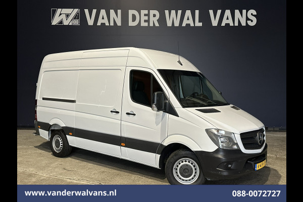 Mercedes-Benz Sprinter 316 CDI 164pk L2H2 Euro6 Airco | 2800kg Trekhaak | Cruisecontrol Parkeersensoren, Chauffeursstoel
