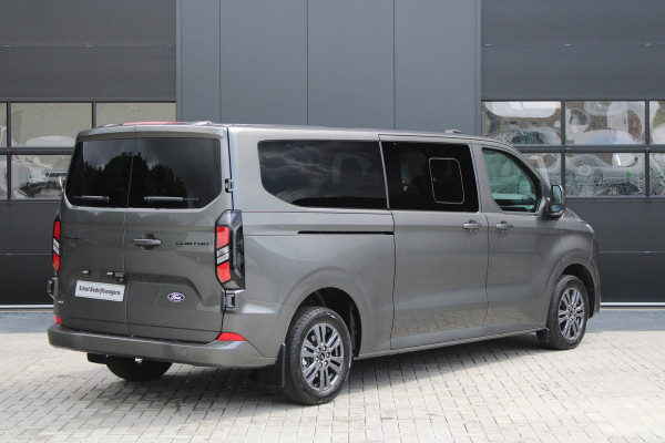 Ford Transit Custom 320 2.5 PHEV L2H1 Limited 232pk 8 Zits - 2x Schuif - Adaptive Cruise - Klimaat achterin - Keyless - Stoel/Stuurverwarming - Excl