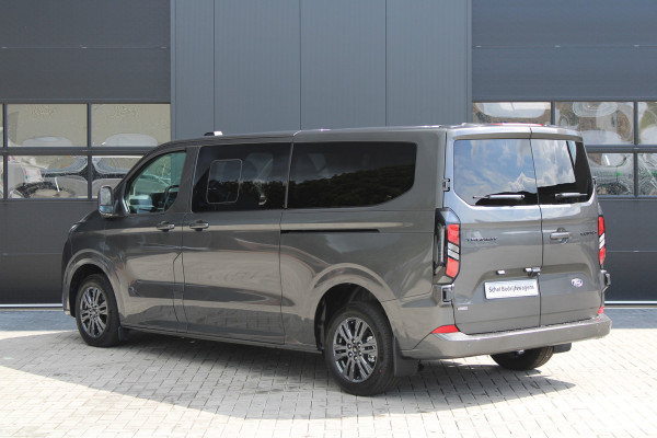 Ford Transit Custom 320 2.5 PHEV L2H1 Limited 232pk 8 Zits - 2x Schuif - Adaptive Cruise - Klimaat achterin - Keyless - Stoel/Stuurverwarming - Excl