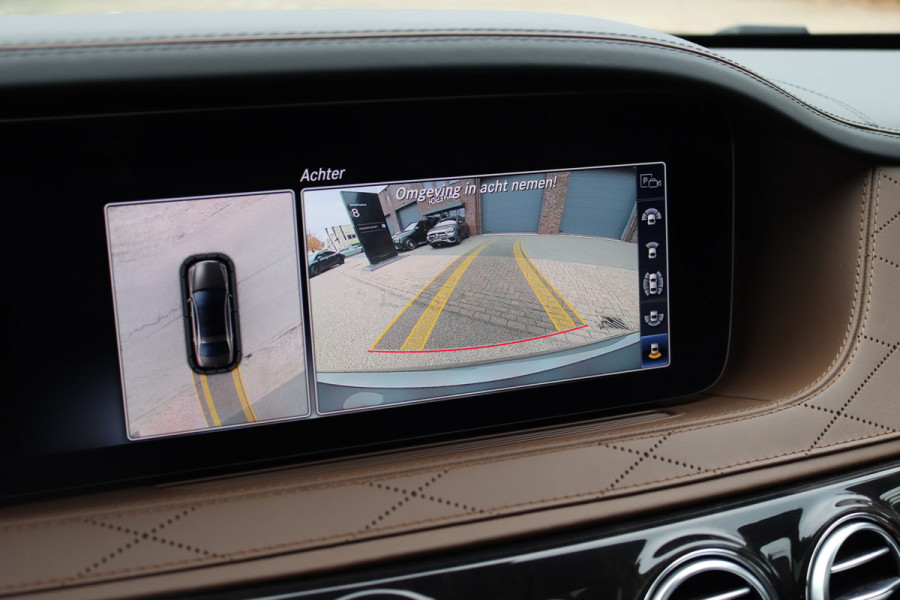 Mercedes-Benz S-Klasse 560 V8 Lang AMG Line Premium+ | Distronic+ | Memory V+A | Stoelventilatie | Burmester | HUD | Surround Camera | Softclose | Keyless Go | Zonweringspakket |