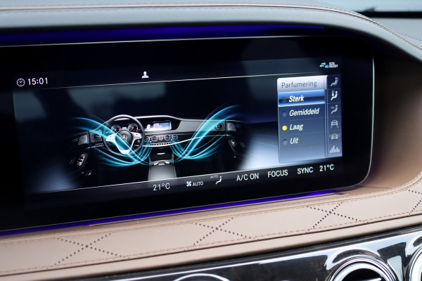 Mercedes-Benz S-Klasse 560 V8 Lang AMG Line Premium+ | Distronic+ | Memory V+A | Stoelventilatie | Burmester | HUD | Surround Camera | Softclose | Keyless Go | Zonweringspakket |