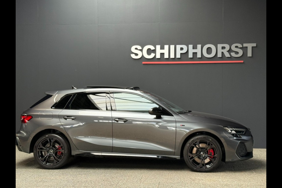 Audi A3 Sportback 45Tfsi e 3xS-line 272 pk 19 inch Competition vol leer matrix panorama dak