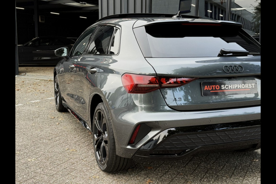 Audi A3 Sportback 45Tfsi e 3xS-line 272 pk 19 inch Competition vol leer matrix panorama dak