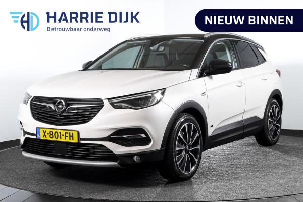 Opel Grandland X 1.6 Turbo Hybrid Ultimate - Automaat | Adapt. Cruise | Stoel-+Voorruitverw. | Stoelventilatie | PDC | 360 Camera | NAV + App. Connect | ECC | Elek. Klep | Trekhaak| LM 19" |