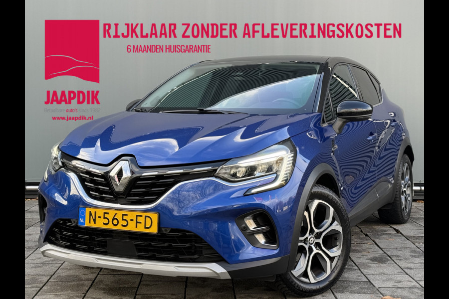 Renault Captur BWJ 2021 | 1.0 TCe 100PK Intens | PANO SCHUIFDAK | 360 CAMERA | CLIMA | NAVI | CARPLAY | LEDER/STOF |