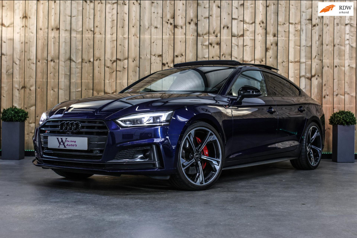 Audi A5 Sportback 3.0 TFSI S5 Quattro *Pano*RS-Stoelen*B&O*360 Camera*Head-Up*