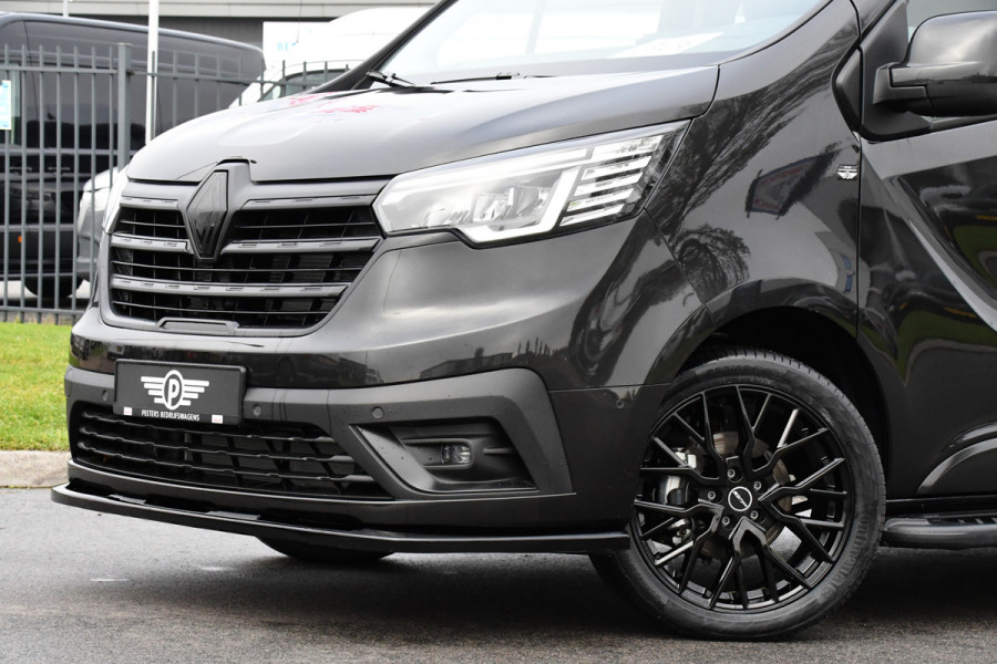 Renault Trafic 2.0 170 L2H1 DC Black Edition Extra Cruise, Camera, Carplay, LED, 170pk, Stoelverwarming, 2 x Schuifdeur, NAVI, Automaat, Clima, Uniek!