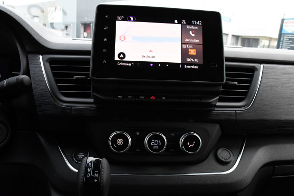 Renault Trafic 2.0 170 L2H1 DC Black Edition Extra Cruise, Camera, Carplay, LED, 170pk, Stoelverwarming, 2 x Schuifdeur, NAVI, Automaat, Clima, Uniek!