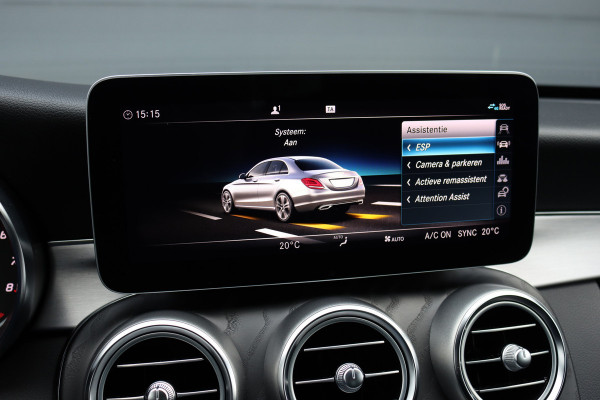 Mercedes-Benz C-Klasse 180 Business Solution AMG | Camera | Leder | High Performance LED | Stoelverwarming | 18'' inch | Inparkeerpakket |