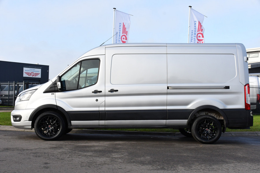 Ford Transit 350 2.0 TDCI L3H2 Limited PB Edition Adaptieve Cruise, 360 Camera, Carplay, 185pk, Automaat, Xenon, 2 x Schuifdeur, Uniek!