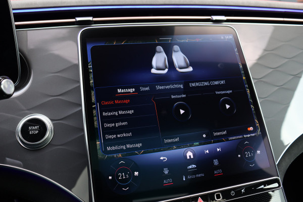 Mercedes-Benz EQE 350 Premium+ AMG Line 91 kWh | Airmatic | Achterasbesturing | Distronic+ | Burmester | Massage | Stoelventilatie | HUD | Digital light | Augmented Reality |